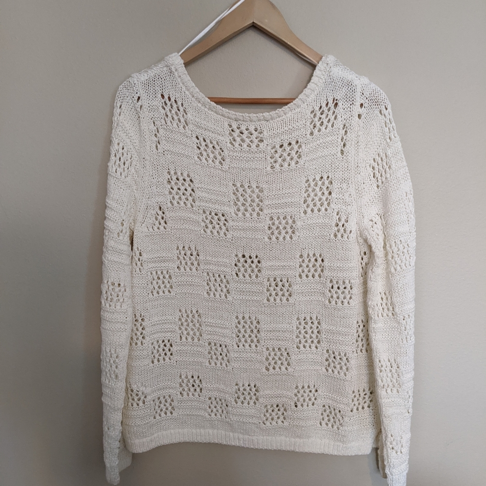 Banana Republic Off white Sweater